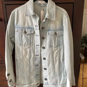 Eggie Hooped on You denim jacket